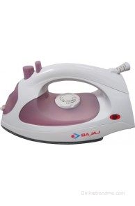 Bajaj MX 1 Steam Iron(White & Pink)